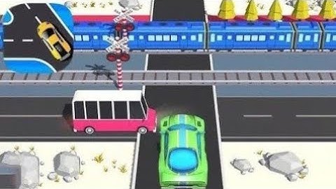 Traffic Run !  Android-iOS All levels Gameplay  Scary traffic track (Stage 139-143)
