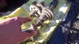 how to weld a lawn mower dif, welding my dif pt2