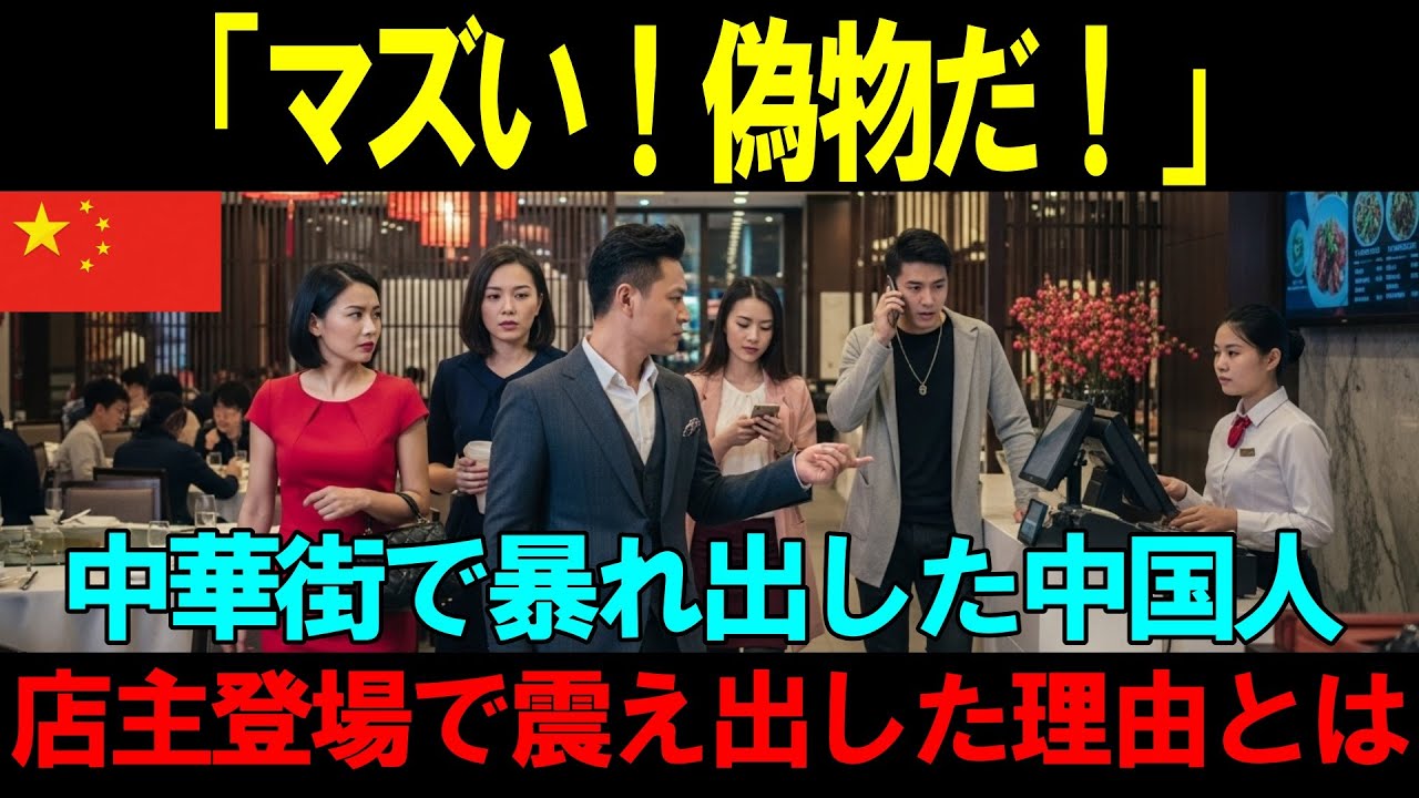 【海外の反応】「これが中華？こんなの詐欺だ！」横浜中華街で本場の中国人観光客が日本の中華に文句三昧…完食後の店主の一喝で一転、大恥をかく結果にw