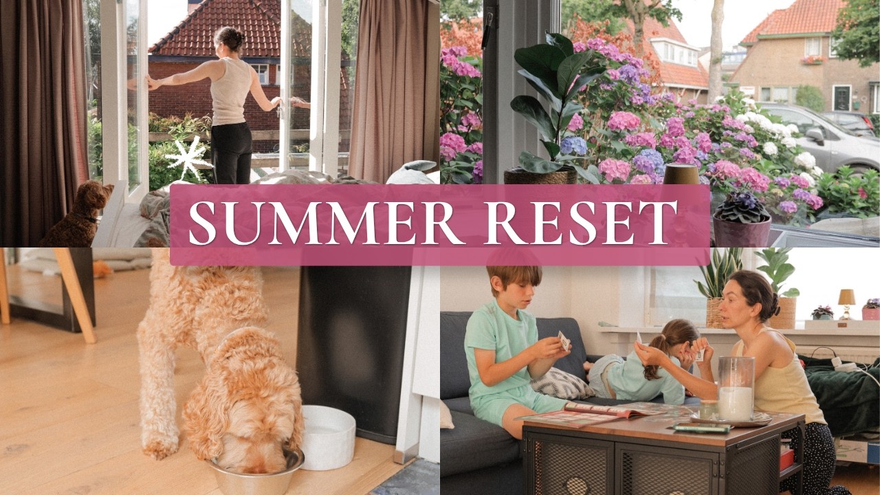 Cleaning Our Cozy Home After a Heatwave | Dutch Slow Living