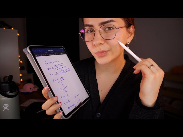ASMR Study Mathe und Physik with me 🙇‍♀️