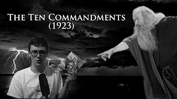 The Original SILENT Ten Commandments (1923)