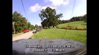 Dashcam MVA 9/20/2012 7700 block of Ga highway 301.