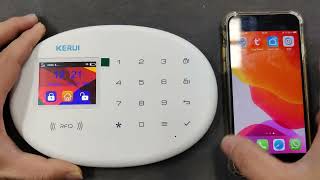[Host] KERUI-W204 Alarm System using GSM Mode to control the system via  SMS message screenshot 3