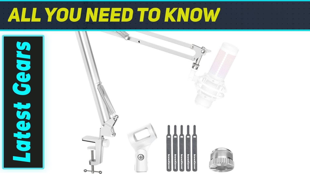 InnoGear Boom Arm Mic Stand: The Best Upgrade for Your Setup?