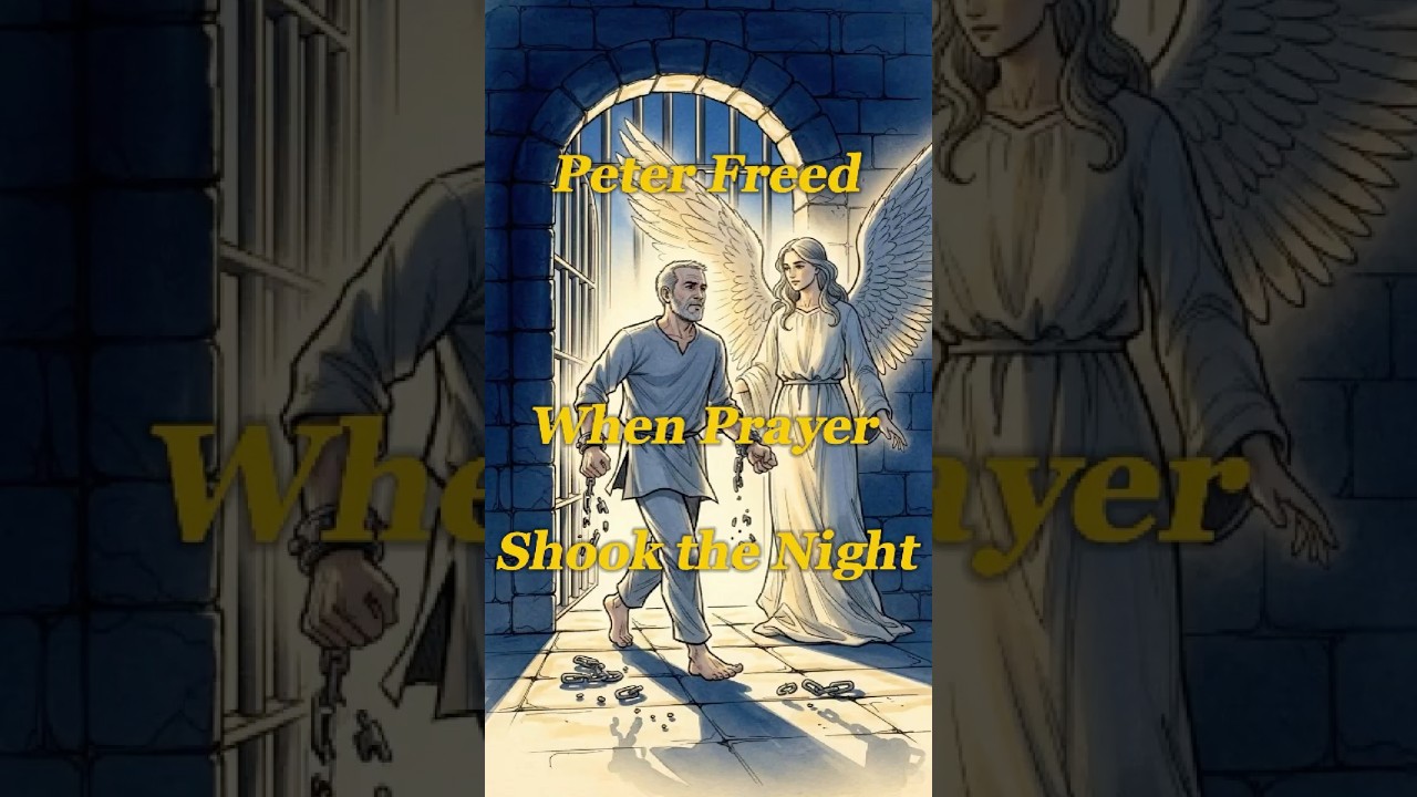 Peter Freed from Prison — When Prayer Shook the Night | Canvas & Cross 