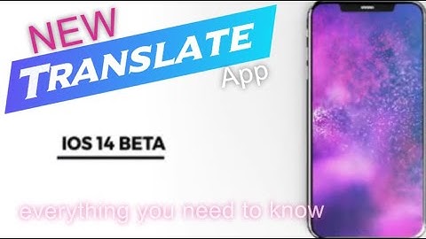 Translate App -  In-depth Look at the NEW Apple iOS 14  Interpreter Feature