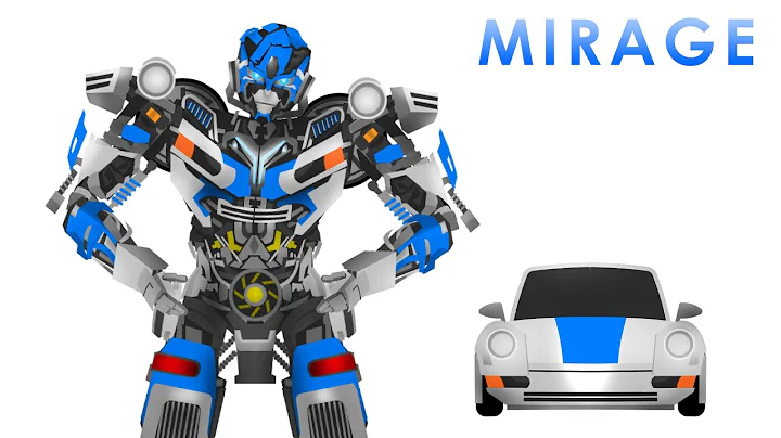Mirage RISE OF THE BEASTS transform - Transformers Short Series