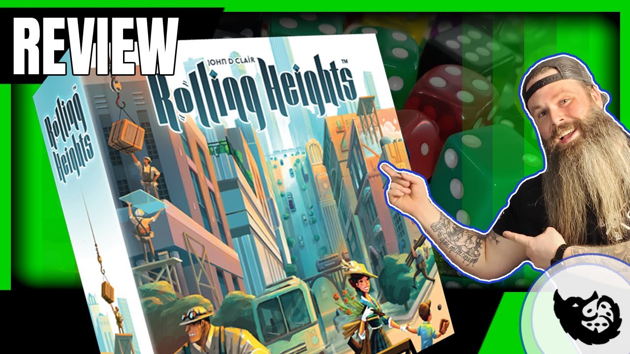 Who Knew Rolling Meeples Would Be Fun!? Rolling Heights Board Game Review