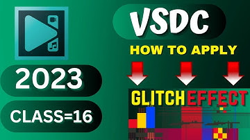 APPLY GLITCH EFFECT ON VIDEO IN VSDC 🚨 GLITCH EFFECT ON VSDC 🚨VSDC VIDEO EDITOR TUTORIAL 🚨