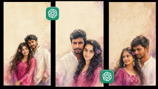 Trending Couples Photo Editing Chatgpt Prompt | Chatgpt photo editing telugu  screenshot 2