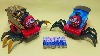 🔴WADIDAW...!! MERAKIT KERETA THOMAS LABA-LABA, BUS TAYO, MCQUEEN, MONSTER TRAIN, CHO CHO CARLES