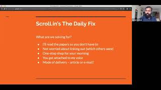 Scroll's journey with Political Fix Newsletter