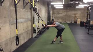 TRX Off-Set Hamstring Stretch/Off-Set Stance Hip Hinge