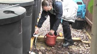 Rain barrel tricks