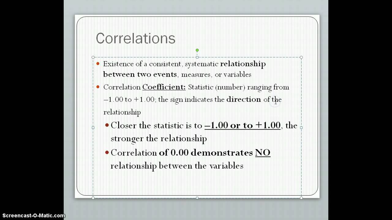 Correlational Research Design Youtube Examples of correlational design in research