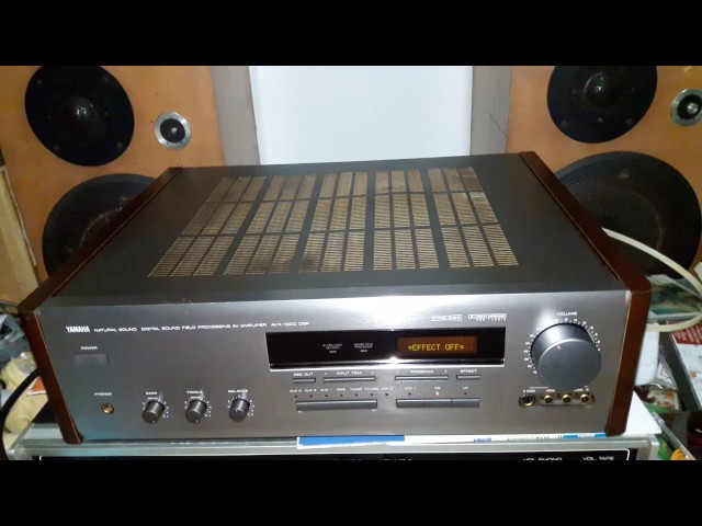 ทดสอบแอม์รุ่นใหญ่เสียงดี YAMAHA AVX-1000DSP JAPAN - YouTube