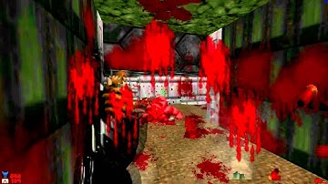 Ultimate Doom E1M4 [Command Control] Mod Brutal Doom (HD 720P)