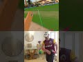 A very nice looking shot straight down the ground nicely done. #VRcricket #metaquest3 #straightdrive