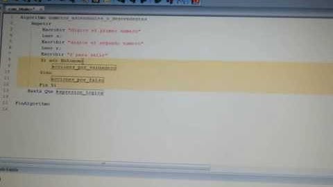 NUMEROS ASCENDENTES O DESCENDENTES (PSEINT).