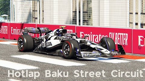 hotlap Baku with Formula Hybrid® Alpine 2025 : 1.39.619