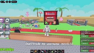 🔴 LIVE NOW: INSANE Trading & Duel in Steal a Brainrot 🤯🔥 | Roblox PvP