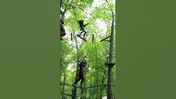 Ziplining and High Ropes Course Challenge at Boundless Adventures #boundlessadventures #ziplinefun