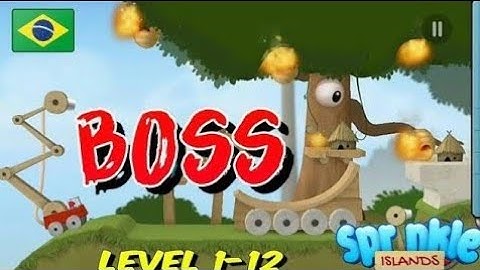 Sprinkle Islands mundo 2 Level 1-12 Completo ( 2° Boss ) Gameplay #2 ANDROID/IOS (PT BR)