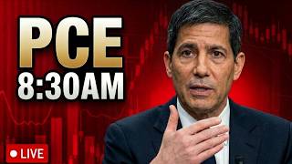 🔴PCE INFLATION DATA 8:30AM! INFLATION SHOCK | LIVE TRADING NQ, GOLD, BTC News