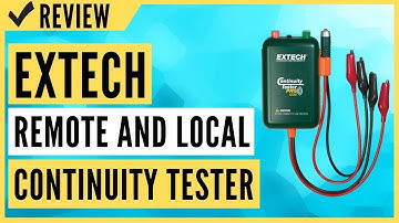 Extech CT20 Remote and Local Continuity Tester Review