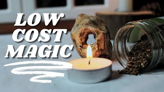 Budget Friendly Witchcraft Tips