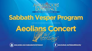 2023 Sabbath Vespers \& Aeolian’s Concert | 2023 Alumni Homecoming Weekend