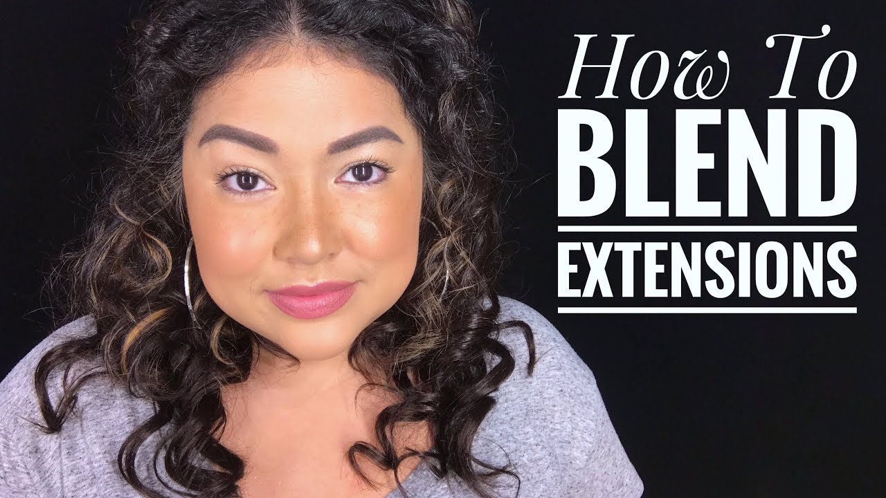How to Blend Extensions || The Savvy Beauty