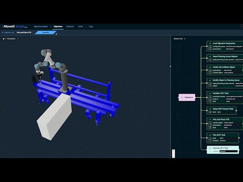 MoveIt Pro - Pick and Place with Linear Rail
