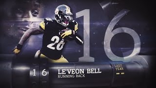#16 Le'Veon Bell (RB, Steelers) | Top 100 Players Of 2015 #16 Le'Veon Bell (RB, Steelers) | Top 100 Players Of 2015