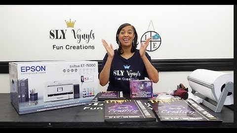 How to Setup an Epson Ecotank 15000 Printer for Sublimation