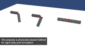 Rigid Body Joints in Real-Time Unified Particle Physics (EG2018 FF)