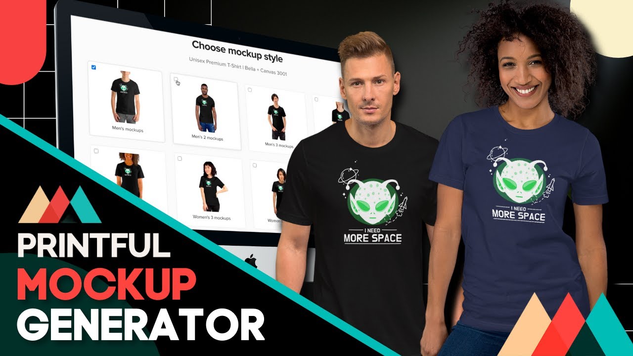 Download Printful Mockup Generator Create Product Mockups With Printful Youtube