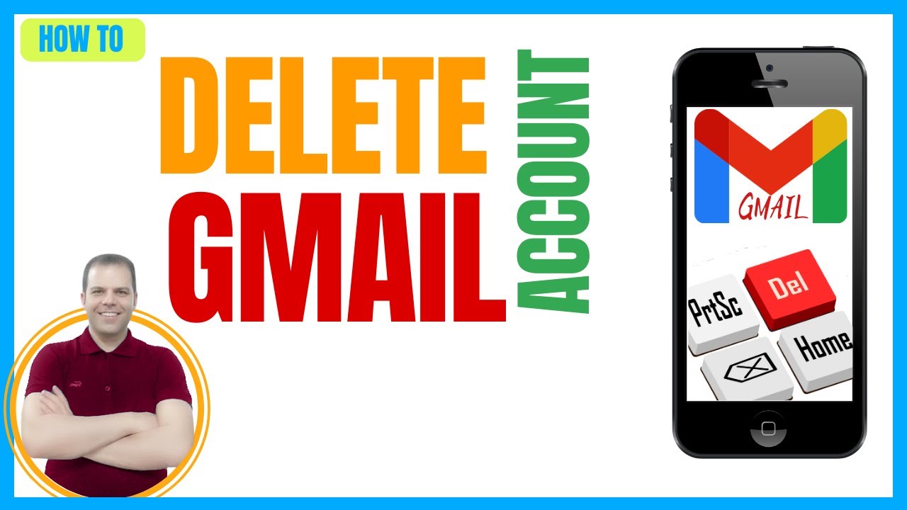 How to Delete Your Gmail Account Step by Step - YouTube