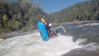 Gauley river whitewater rafting