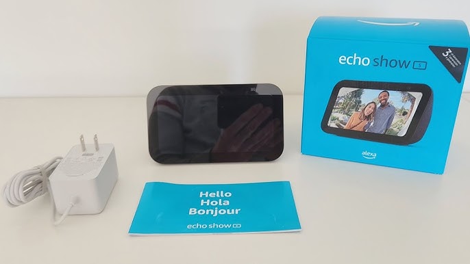 Echo Show 5 3rd Generation Smart Display Wih Alexa 2023 Model Cloud  Blue 840080543611