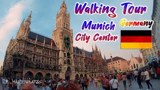 Walking in Munich | Germany | 4K 60fps (UHD)