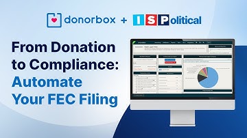 Simplify Political Fundraising & FEC Compliance Like Never Before