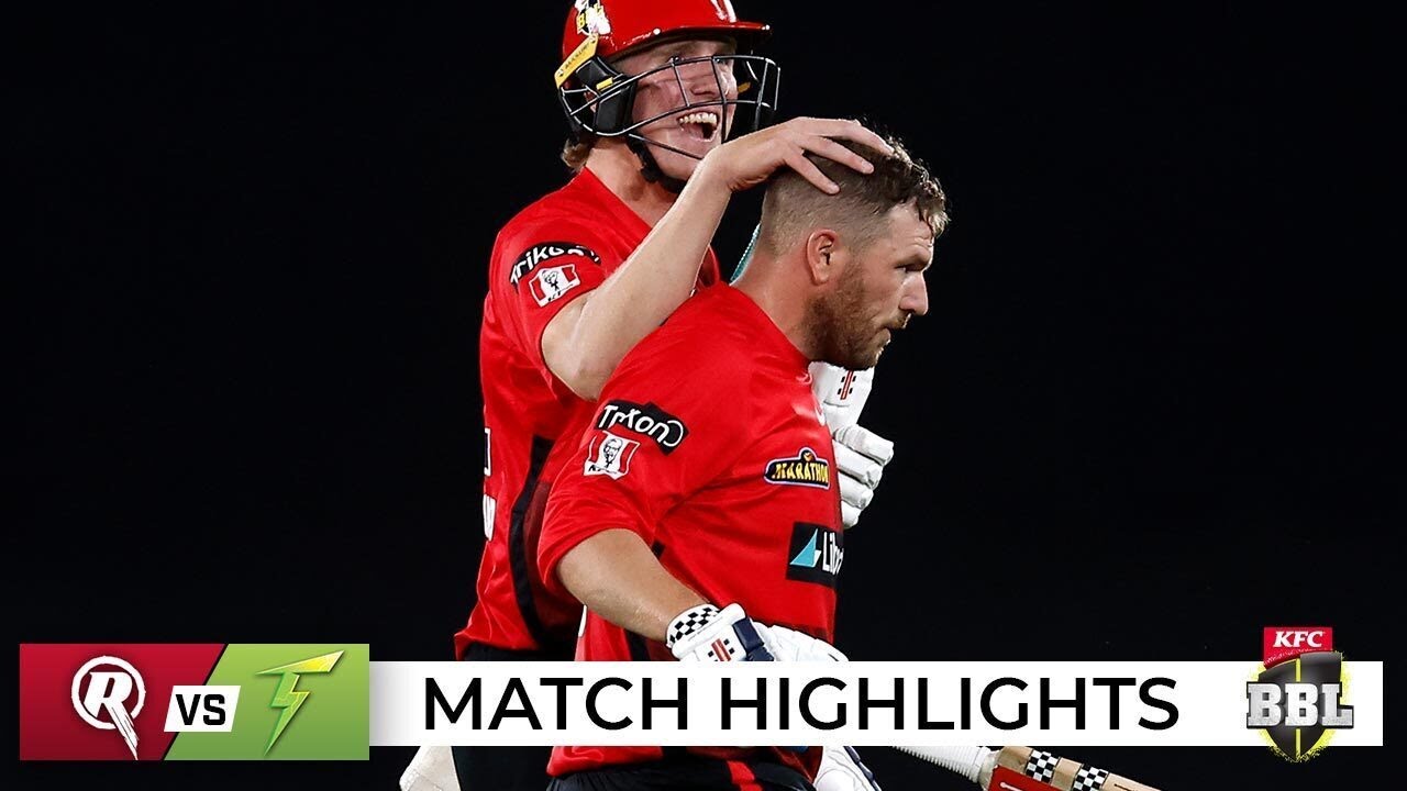 ⁣Thunder misery continues as clutch Finch sees ‘Gades home | BBL|12