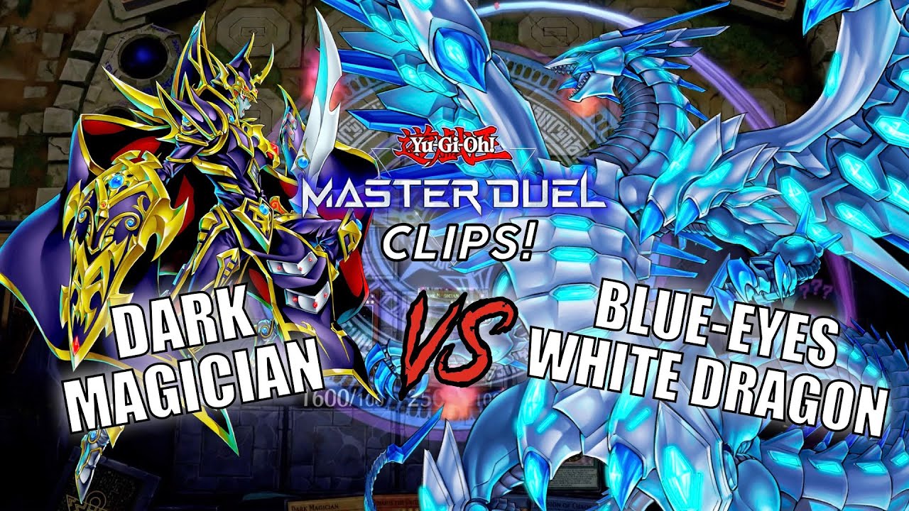 DARK MAGICIAN VS BLUE-EYES WHITE DRAGON! | MASTER DUEL GAMEPLAY! | YU
