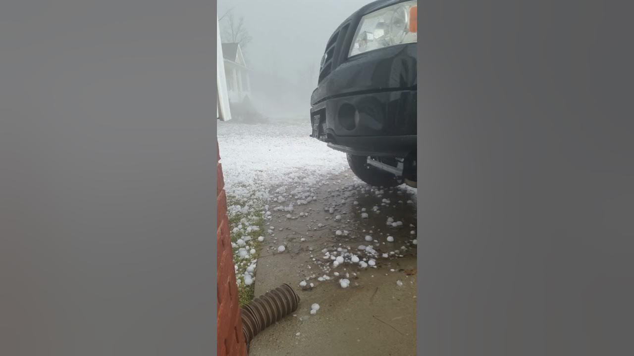 Hail Storm Tennessee March 21 2017 YouTube