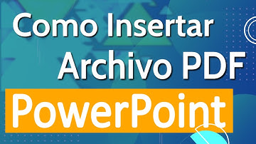 Como INSERTAR un Archivo PDF en Powerpoint ✅