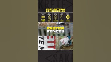Fast-Setting Concrete | Know Your Mix with #Sakrete