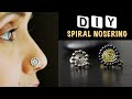 Spiral Nosering | DIY Nosepin | Nathni | Nathiya | VHMJ