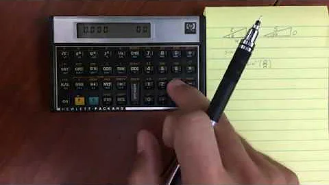 HP 15C Trigonometric and Hyperbolic Functions